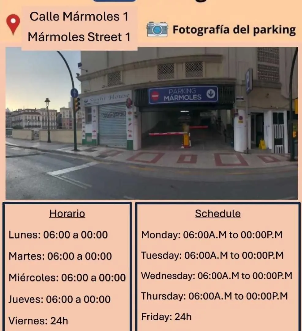 3 Rooms Con Parking Y Terraza En C Marmoles Málaga Spanje